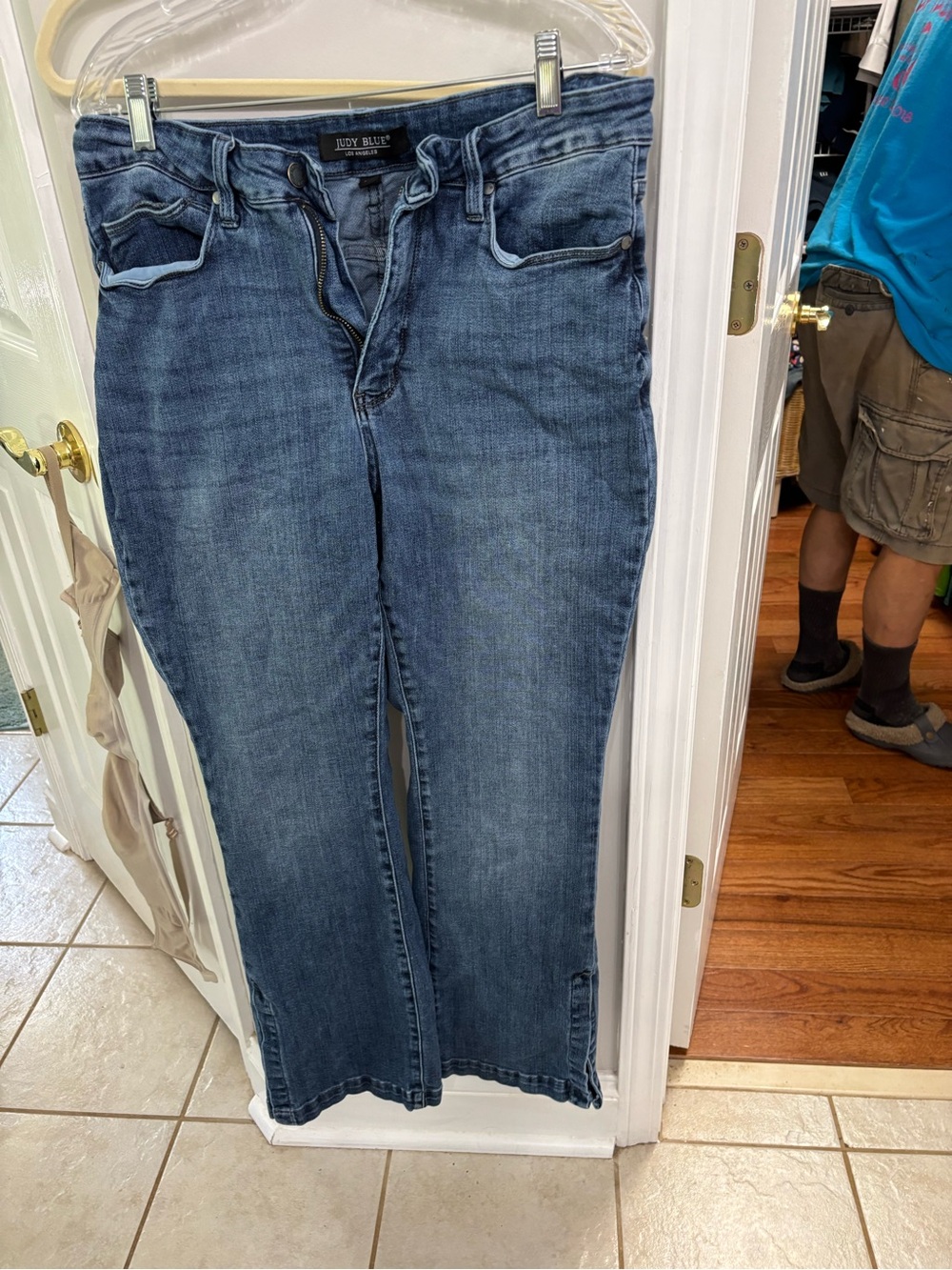 Judy Blue split hem bootcut jeans